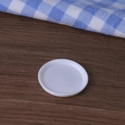 10pcs Mini Plates Dollhouse Small Dishes Model Creative Tableware Desktop DIY Simulation Resin Miniature Decoration Accessories