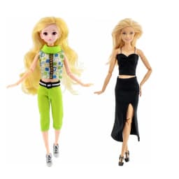 Fashion Doll Clothes Kids Toys 11.5 Inch Dolls Dress Accessories Costume Fast Shipping Thing Girl' DIY Play Toy Birthday Present