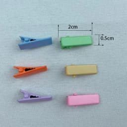 NEW 50pcs Doll Miniature Hair Clip Hair Pin For Toys Hair Styling For 1/6 1/12 OB11 Doll Accessories Headwear Decor
