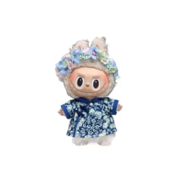 Labubu 17cm Doll Cheongsam Set, Chinese Classical Accessories, Necklace, Hairpin Gift Box, Ancient Style Dress Dressing