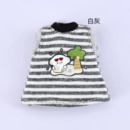 For Obitsu 11 Doll Striped Vest Denim Shorts Hat For OB11 Gsc Asi 2.0 1/12 Molly P9 P10 Body Doll Cloth NAGI Doll Outfit Clothes