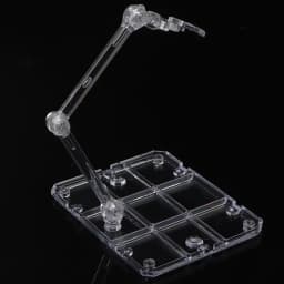 New Transparent Action Figure Display Stand Movable Rack Action Figure Base Assembly PVC Figure Stand for HG 1/144 Cinema Game