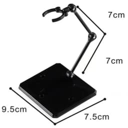 New Transparent Action Figure Display Stand Movable Rack Action Figure Base Assembly PVC Figure Stand for HG 1/144 Cinema Game