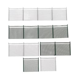 Miniature Fence Model 10Pcs Barriers Net for DIY Diorama Train Layout Realistic Railway Decoration Accessories