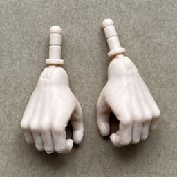 MENGF Male Doll Hands 9 Gestures Parts 1/6 Doll Accessories DIY Doll Soilders Figure Parts Beige White Superwhite Doll Hands