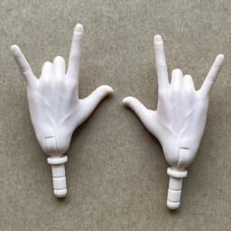 MENGF Male Doll Hands 9 Gestures Parts 1/6 Doll Accessories DIY Doll Soilders Figure Parts Beige White Superwhite Doll Hands