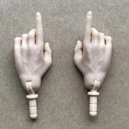 MENGF Male Doll Hands 9 Gestures Parts 1/6 Doll Accessories DIY Doll Soilders Figure Parts Beige White Superwhite Doll Hands