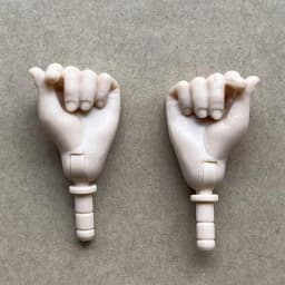 MENGF Male Doll Hands 9 Gestures Parts 1/6 Doll Accessories DIY Doll Soilders Figure Parts Beige White Superwhite Doll Hands