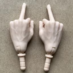MENGF Male Doll Hands 9 Gestures Parts 1/6 Doll Accessories DIY Doll Soilders Figure Parts Beige White Superwhite Doll Hands