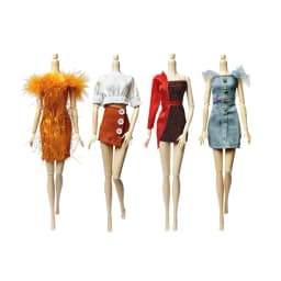 New fashion Doll clothes suits dresses tops skirt for BB fr xinyi 1:6 dolls
