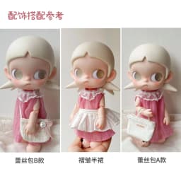 For Zsiga 1/6 BJD Blythe Doll Beach Dress Bag Accessories Summer Vacation Style Doll Outfit