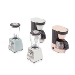 :12 Dollhouse Miniature Juice Machine Cup Set Coffee Machine Mixer Machine Model Kitchen Doll Electrical Appliance Model Toys