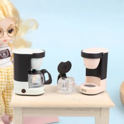 :12 Dollhouse Miniature Juice Machine Cup Set Coffee Machine Mixer Machine Model Kitchen Doll Electrical Appliance Model Toys