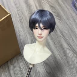 In Stock BJD SD 1/3 1/4 1/6 Men's Soft Mohair Multicolored Basic Daily Short Hairstyle Wig Doll Accessories
