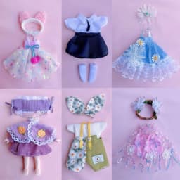 High Quality 9 Styles Clothes Dresses Cute Mini Animal Outfit Fashion Skirts Obitsu 11 Ob11 / Ob11 Gsc 1/12 Bjd Molly Body