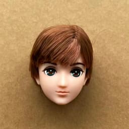 Jenny Licca 1/6 Doll Heads Colorful Long Hair Female Doll Heads DIY Doll Dressing Figures Gifts Toys