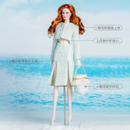 XianXian Supermodel Doll Clothes Suit 32cm DollHouse COOL GIRL Holiday Series DIY Dress Up Toys 1/6 BJD Collector Birthday Gifts