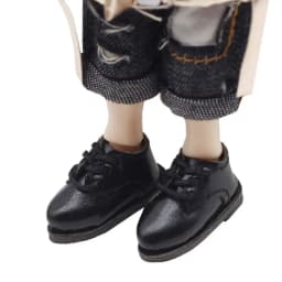 Multiple Colour 1 Pair Ob11 DOD 1/12 Bjd Doll Shoes All-Match PU Leather Body9 GSC YMY Shoes Delicate Cute