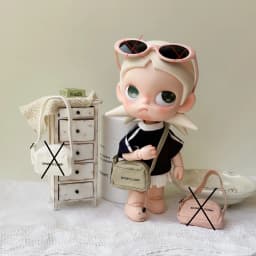 Doll Sports Cloth for Zsiga Long Legs Kitty Mini Baseball Backpack Cute Doll Accessories