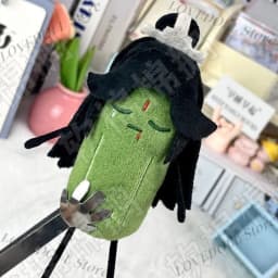 Anime Scum Villain’s Self-Saving System Shen Qingqiu Luo Binghe 11cm Game Cosplay Cotton Doll Pendant Toy Plush Stuffed Keychain