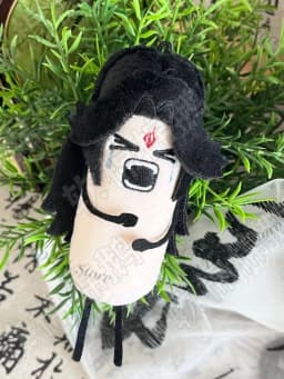 Anime Scum Villain’s Self-Saving System Shen Qingqiu Luo Binghe 11cm Game Cosplay Cotton Doll Pendant Toy Plush Stuffed Keychain