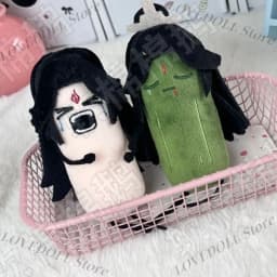 Anime Scum Villain’s Self-Saving System Shen Qingqiu Luo Binghe 11cm Game Cosplay Cotton Doll Pendant Toy Plush Stuffed Keychain