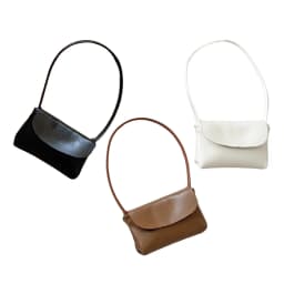 New 15-17cm Doll Handbag Lady Leather Bag PU Leather Purse Accessories Dollhouse Decoration Pretend Play Toy