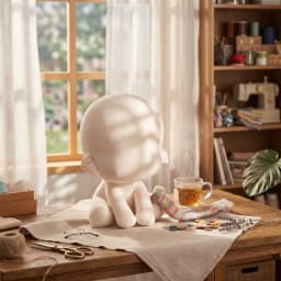 Blank Soft Doll Ivory Soft Doll Body Kids Toy Soft Cuddly