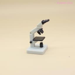 [DO]Mini Dollhouse Microscope Model With Realistic Design Perfect For Decor Sand Table Building Photo Props[DO]
