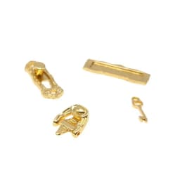 Trendy Miniature 1:12 Dollhouse Metal Door Knocker DIY Shooting Props Gift House Furniture Accessories Children