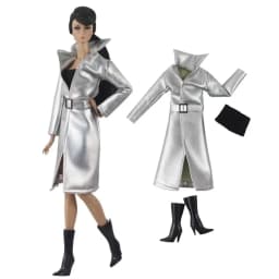 2023 Multistyles Dolls Dress Casual Wear Fashion PU Leather Jacket Girl Clothes for 1/6 BJD Dolls/30cm Dolls