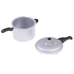 New【1:12 Scale Dollhouse Miniature Cooking Utensil Pressure Cooker Kitchen Tools】