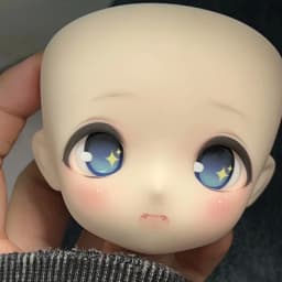 Doll Plastic Eyes Anime 10/12/14/16/18/20mm DIY Doll Accessories For 1/4 1/6 1/8 1/3 Doll BJD OB11 Doll Anime Star Eyes
