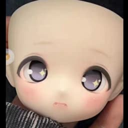 Doll Plastic Eyes Anime 10/12/14/16/18/20mm DIY Doll Accessories For 1/4 1/6 1/8 1/3 Doll BJD OB11 Doll Anime Star Eyes