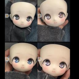 Doll Plastic Eyes Anime 10/12/14/16/18/20mm DIY Doll Accessories For 1/4 1/6 1/8 1/3 Doll BJD OB11 Doll Anime Star Eyes