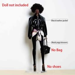 Trendy Street Sport Style 1/6 Doll Clothes Accessories Xianxian Supermodel Cool Girl3 Modern Girl Clothes For 30cm Babi Dress Up