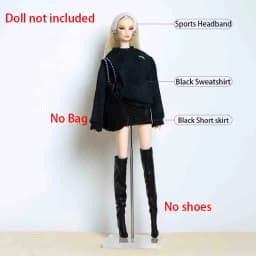 Trendy Street Sport Style 1/6 Doll Clothes Accessories Xianxian Supermodel Cool Girl3 Modern Girl Clothes For 30cm Babi Dress Up