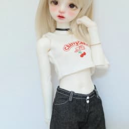 No Doll New 30/45/60cm Doll's Clothes for 1/3 1/4 1/6 Bjd Doll T-shirt Diy Girl Toys Dress Up Doll Accessories