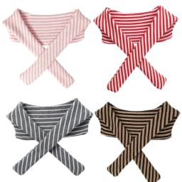 Doll Cross Knitted Striped Shawl Mini Decorative Scarf Fashion Accessory Clothes Decor 15‑20cm Plush Doll Dress Up Collection