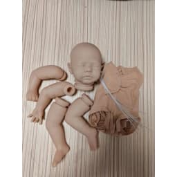 16" Zori Reborn Doll Kit Soft Touch Unpainted Parts Cloth Body Blank DIY Bebé Reborn Muñecas Unfinished Doll Kit