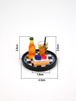 A Miniature Soda Cake Set Scene Decoration, Miniature Soda, Miniature Cake, Miniature Tray, Dollhouse Dollhouse Accessories, Dollhouse Toys, Miniature Food Toys, Photography Props, Miniature Landscape Decorations, Miniatures Decoration, Small Gifts, Giveaways, Home Decor Items