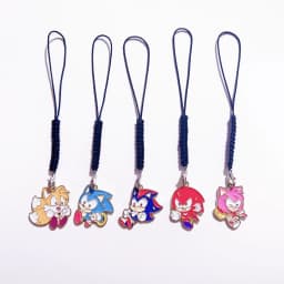 Sonic Cartoon Figure Bag Charm, Cute Hanging Ornament Trendy Backpack Decor Jewelry Accessory