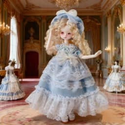 Stylish doll Clothes, Elegant Celebrity Dresses, and Accessories Suitable for Dolls 30cm/11.5 Inches.