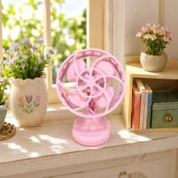 Mini Electric Fan, doll House Living Room, Bedroom Scene Decoration, Shooting Props, Collection for Microscale Enthusiasts