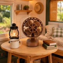 Mini Electric Fan, doll House Living Room, Bedroom Scene Decoration, Shooting Props, Collection for Microscale Enthusiasts