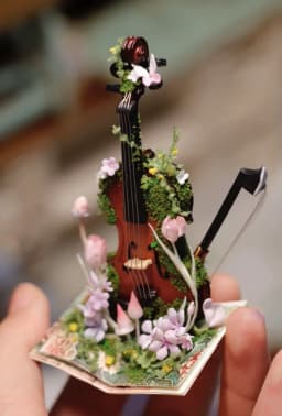 1:6 Miniature Plant Set, Handmade Realistic Fern Maple Caladium Potted,Exclusive Custom Sizes BJD Dollhouse Garden Bjd Decor Art