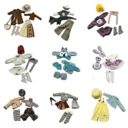 Complete Outfits Clothes Set for 6 Scale 30cm GL Body Ghost Mother Doll Dress Up Fun Collectible