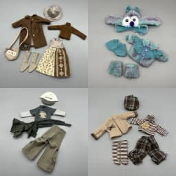 Complete Outfits Clothes Set for 6 Scale 30cm GL Body Ghost Mother Doll Dress Up Fun Collectible
