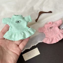 Doll T-shirt Dress For Zsiga 1/6 BJD Cute Outfit Clothes For Potato Doll MIa Dress Up Photography Accessories