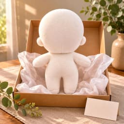 30CM 12.5cm Cotton Dolls Body DIY Idoll Doll Embroidery Or Blank Changing Dressing Game Handmade Playing House Dolls accessories
